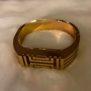 Tory Burch Gold Fitbit Metal Hinged